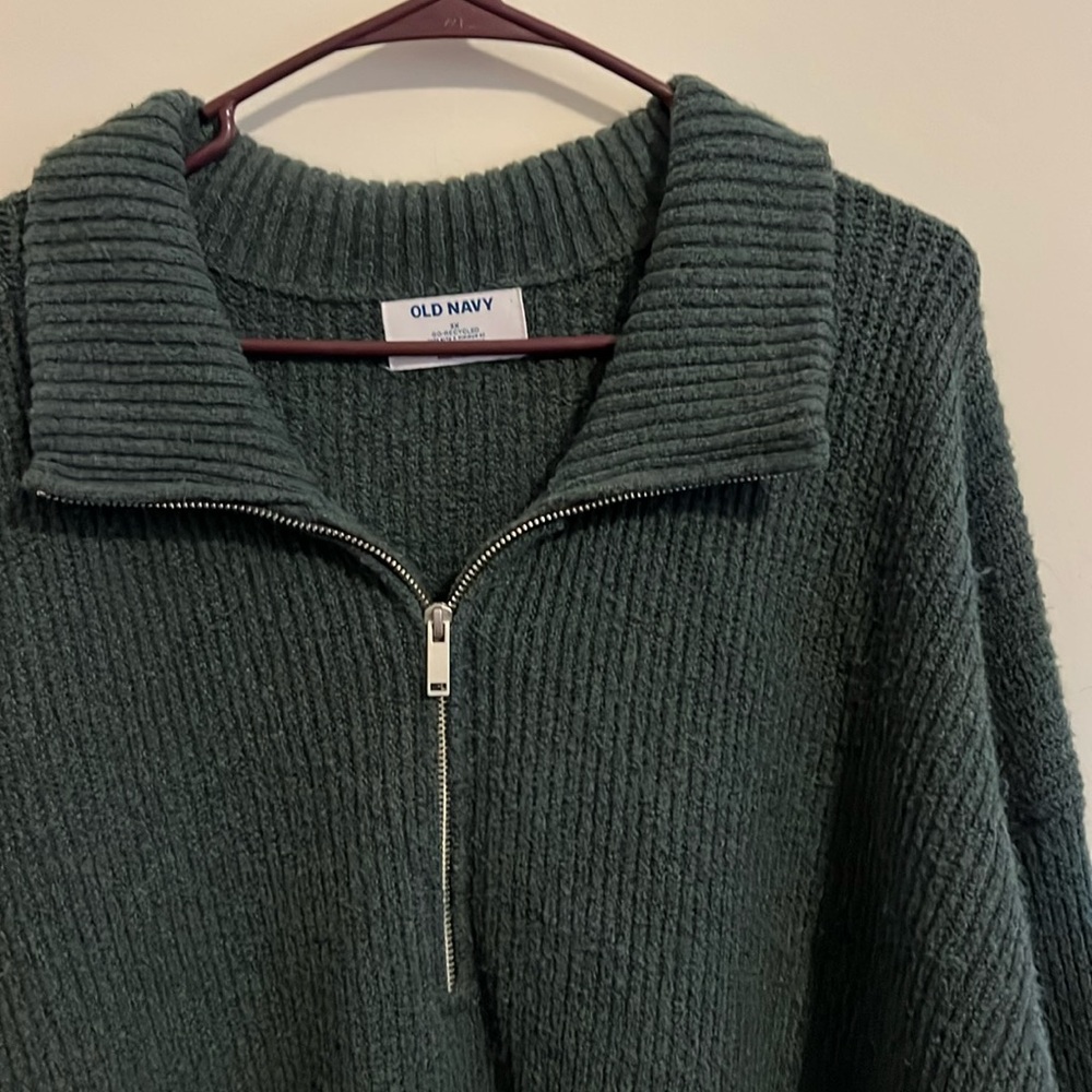 Old Navy quarter zip sweater